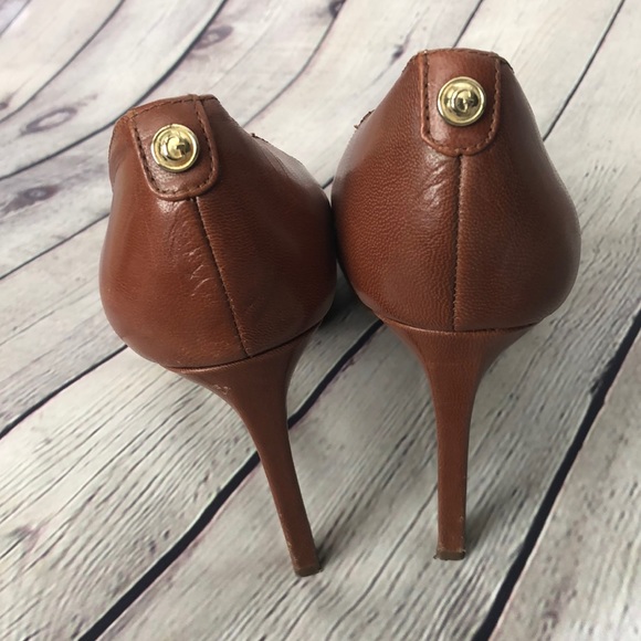 GUESS Peep Toe Heels Size 6.5 - Picture 3 of 5